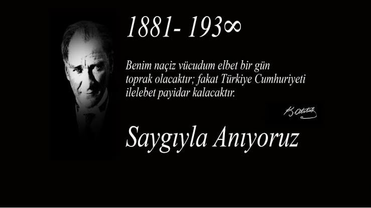 🇹🇷Saygı ve özlemle anıyoruz...