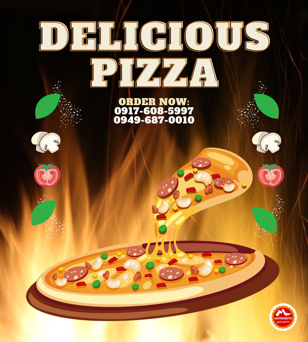 matsumotobakery's tweet photo. It's PIZZA time.
Served HOT to taste its goodness.
Eat PIZZA and stay CHEESY. ๐๐๐
Head on NOW to #MATSUMOTO #gustomoto ๐๐๐ง๐ฅง๐ฅฐ
========================
For your ORDERS & INQUIRIES
๐ CALL ๐ฑ TEXT ๐ PM us
0917-608-5997 / 0949-687-0010
======================== https://t.co/YOFQczBIBq