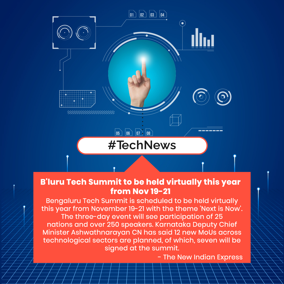 MCETHyderabad's tweet photo. Here is a look at the latest tech happenings around the world.
Visit Here https://t.co/YGvq54Qeyh
#TechNews
#TheNewIndianExpress
#Reuters
#BluruTechSummit
#MOUSTechnologicalSectors
#VirginHyperloop
#HumanRide #NewTransportSystem
#MCET https://t.co/9Y7F8ug5MN
