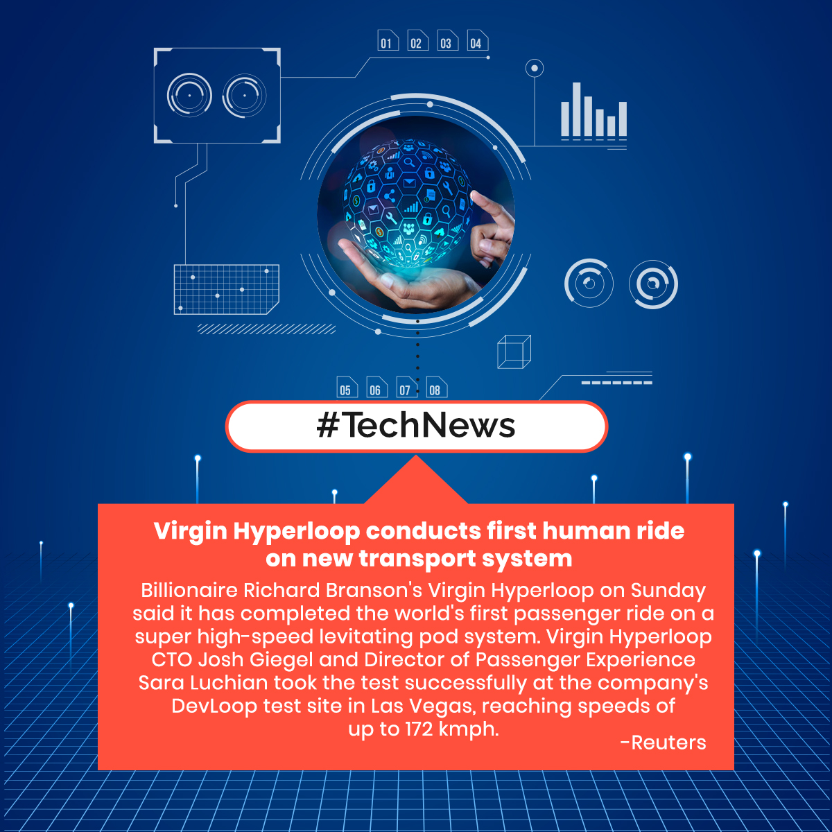 MCETHyderabad's tweet photo. Here is a look at the latest tech happenings around the world.
Visit Here https://t.co/YGvq54Qeyh
#TechNews
#TheNewIndianExpress
#Reuters
#BluruTechSummit
#MOUSTechnologicalSectors
#VirginHyperloop
#HumanRide #NewTransportSystem
#MCET https://t.co/9Y7F8ug5MN