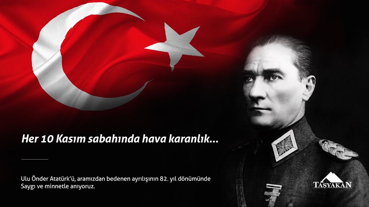 Ulu Önder Atatürk’ü aramızdan bedenen ayrılışının 82. yıl dönümünde saygı ve minnetle anıyoruz.

#10Kasim #10Kasim1938 #ATATURK