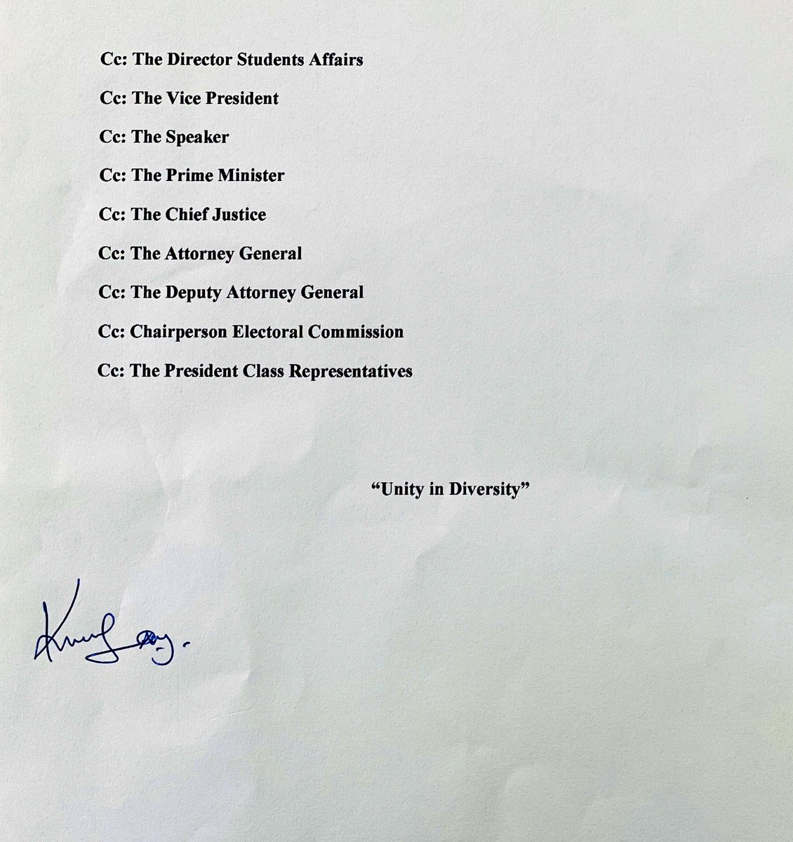 Due to the profuse messages we have received from the students, yesterday the <a href="/UCUniversity/">Uganda Christian University (Official)</a> Student leaders held a meeting coming up with resolutions that call for the <a href="/UCUniversity/">Uganda Christian University (Official)</a> ‘s immediate response