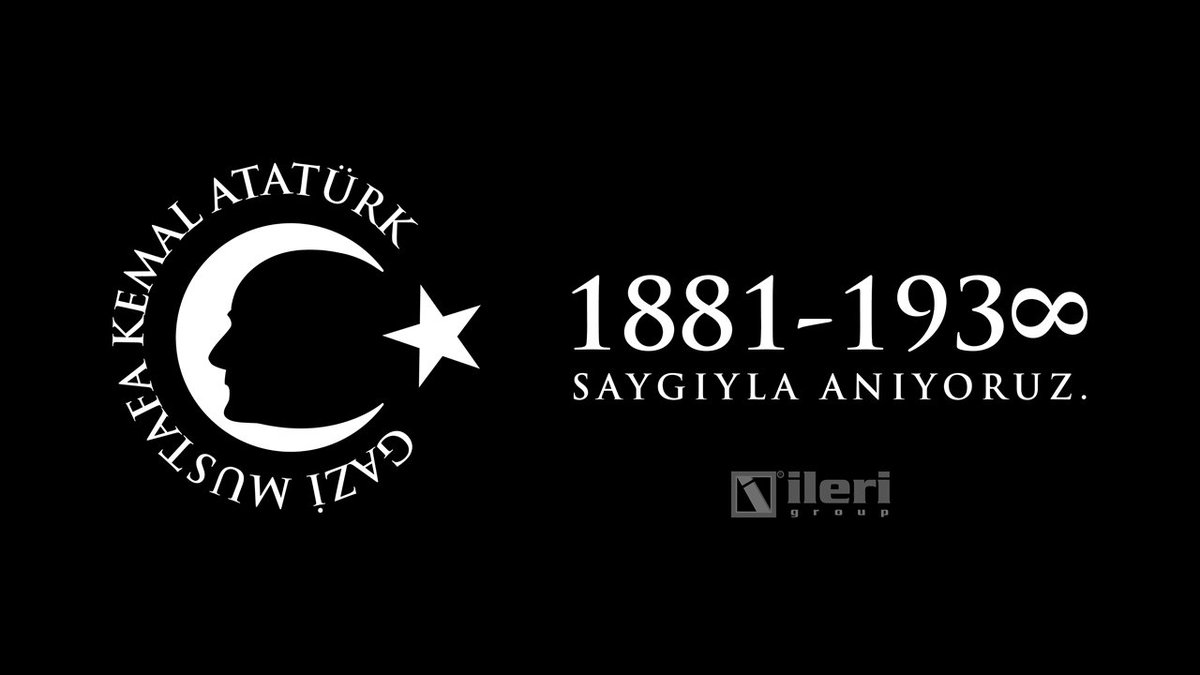 Cumhuriyetimizin kurucusu Ulu Önder Mustafa Kemal Ataturk'ü sevgi,saygı ve minnetle anıyoruz. #10Kasim1938 #atamizindeyiz