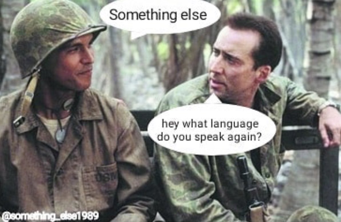 NabaheBeezy's tweet photo. Untold, #truestory between two island hopping #USsoldiers fighting behind enemy lines in the Pacific during #WorldWarII..................
#SomethingElseHeritageMonth #WW2 #SomethingElse #NavajoNation #CodeTalkers #Diné #AmericanHistory #America #WWII #NativeAmericanHeritageMonth https://t.co/rhlSCpiGcn