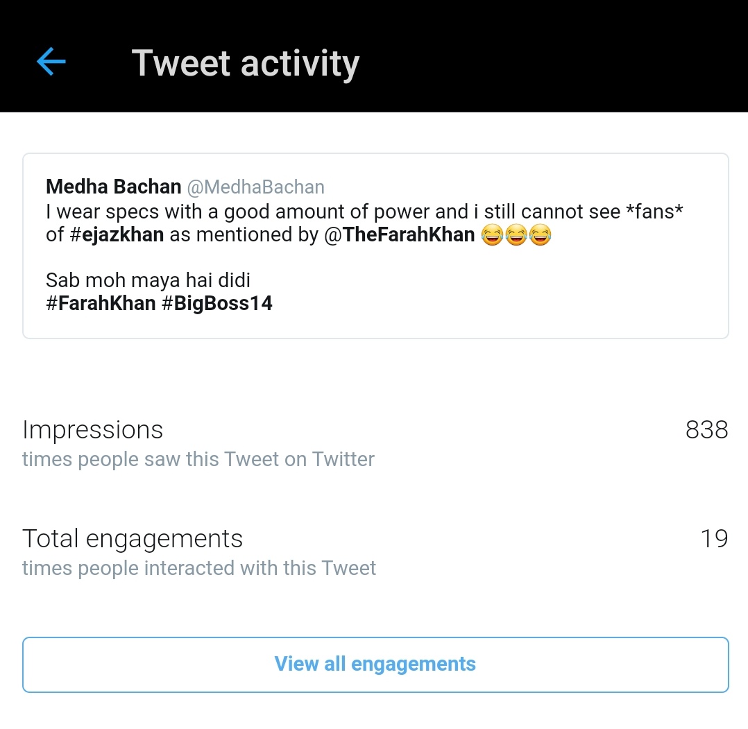 MedhaBachan's tweet photo. For people who see my tweets and still don't follow me here, what is this behaviour 😂😂

#follow https://t.co/XYttT1UiEs