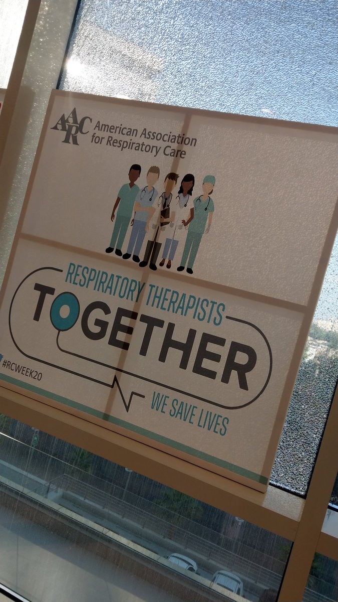 ZainabAlsebea86's tweet photo. Respiratory Week Celebration 💙
#RCWEEK20 https://t.co/UR3oiGQPbh