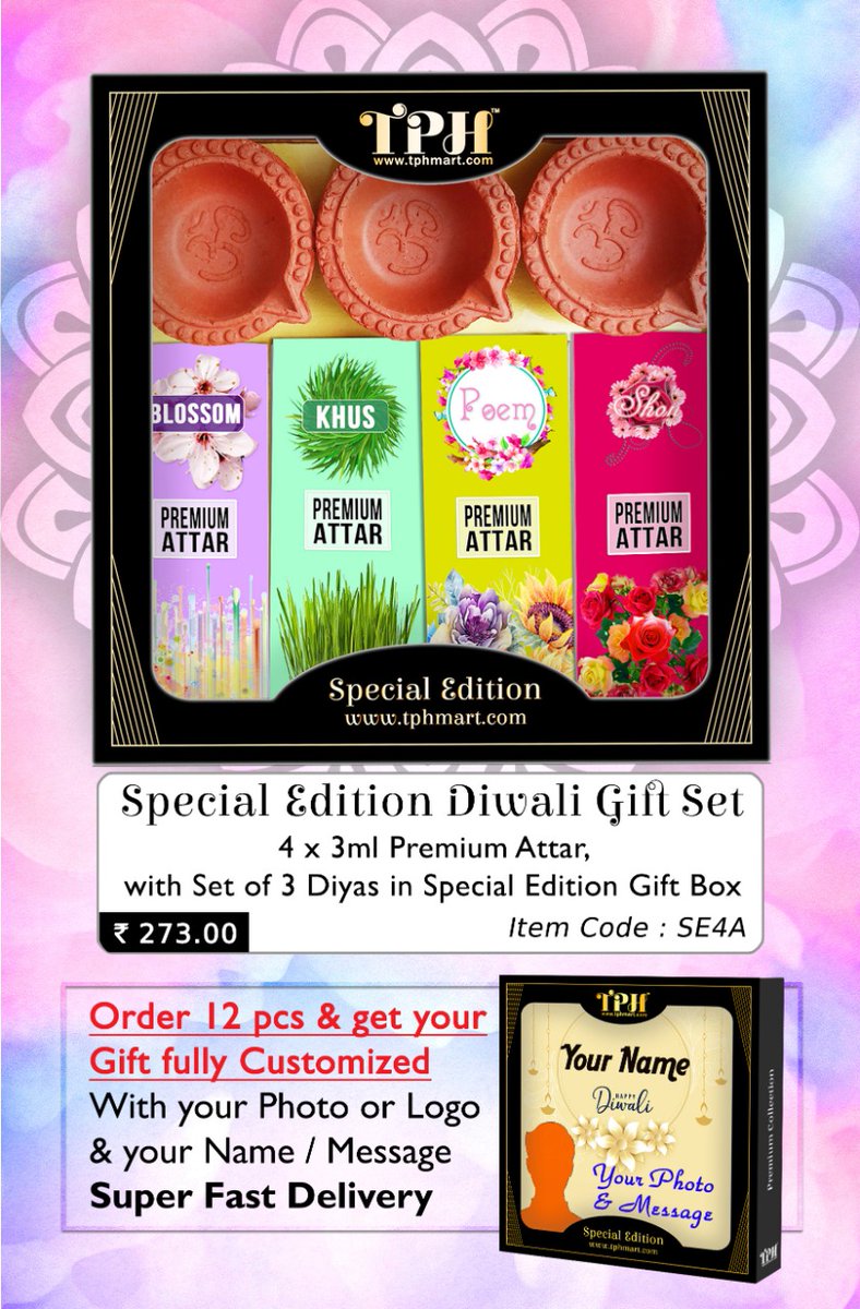 tphmart's tweet photo. Diwali is near and Its time to Gift your loved ones. Gift something special, Gift Karo Kuch Hatke https://t.co/UpsodqhZpH #GiftKaroHatke #GiftHatke #GiftwithTPH https://t.co/m3xEuncSVJ