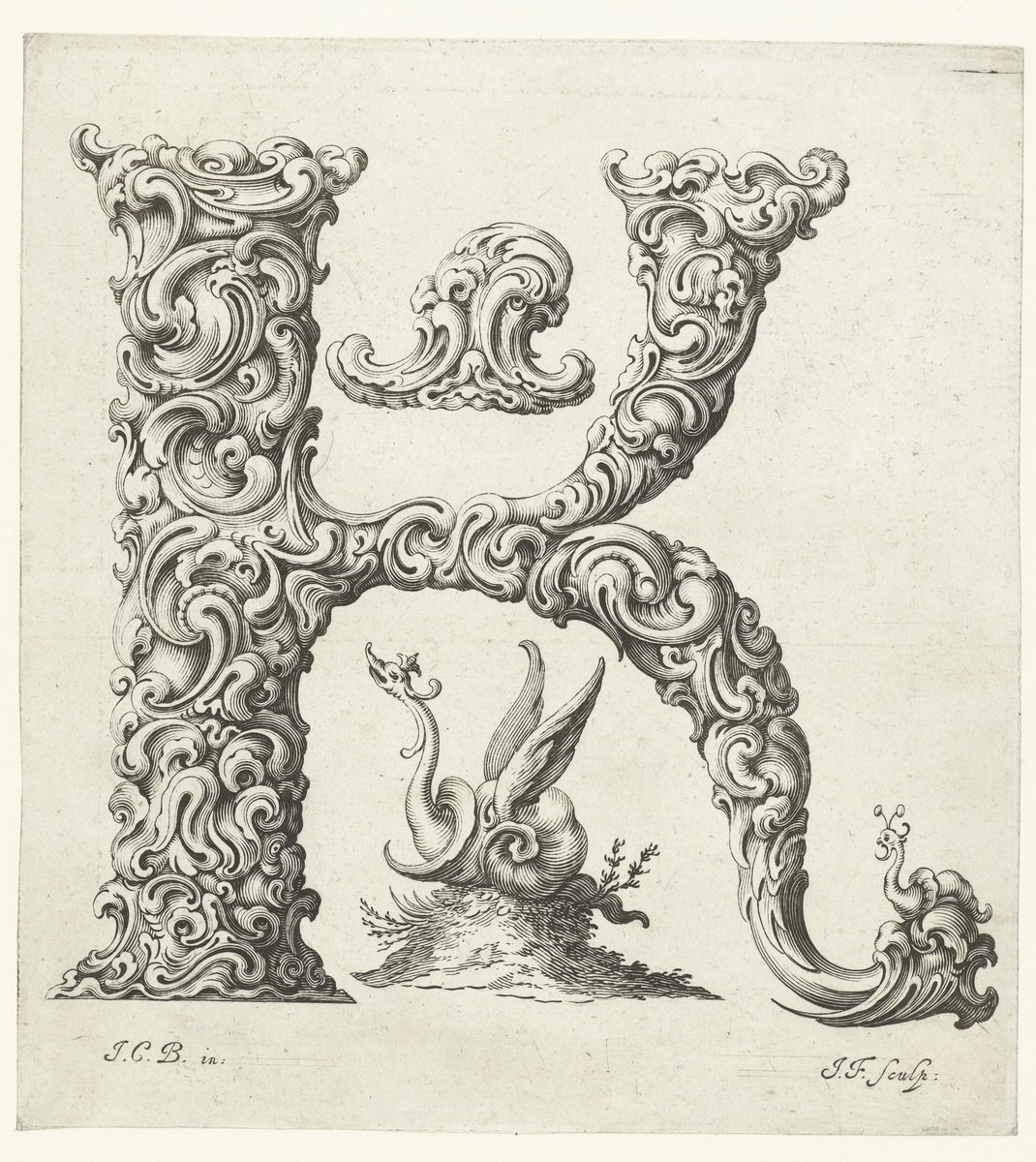 ilovetypography's tweet photo. Three beautiful 17th-century printed initials https://t.co/9yN2Q0box9