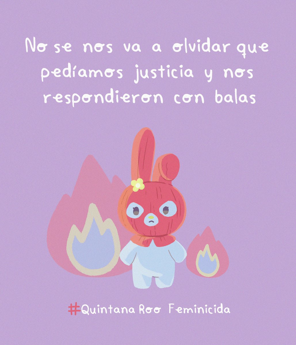 La protesta no es vandalismo, la protesta no es delito. Es increíble que en un país que asesina a 11 mujeres diariamente las criminales sean las que luchan por un cambio #JusticiaparaAlexis

#QuintanaRooFeminicida #MexicoFeminicida
