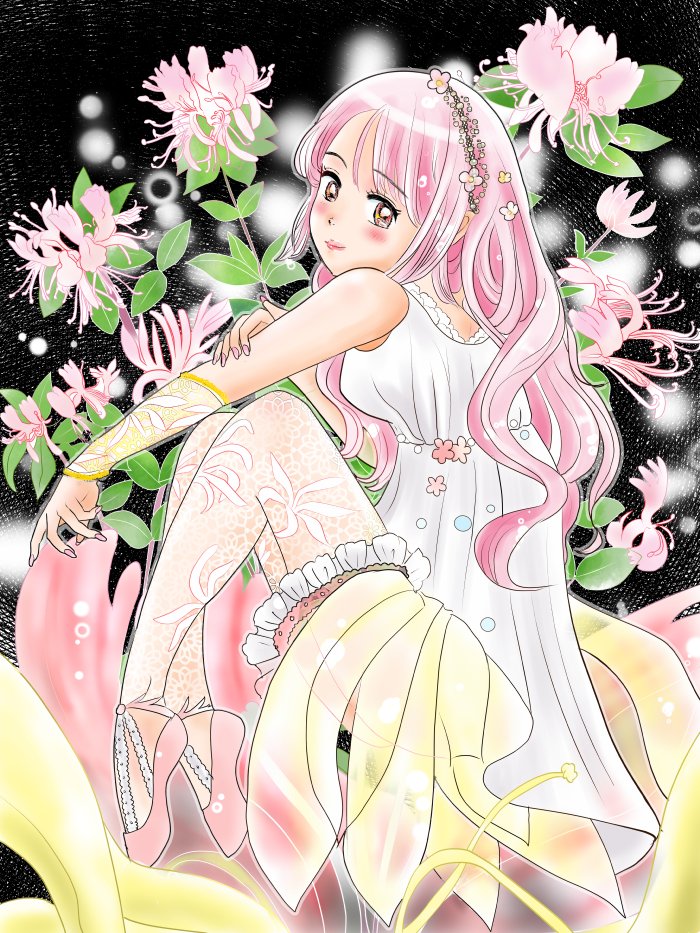 昨日描いた絵です( ゜Д゜)
恋の魔法とおまじない色塗途中、新誕生花挿絵「忍冬」女の子挿絵完成、腐滅の刃6ページ目ペン入れ、昔話「つぐみひげの王様」ラフ13 