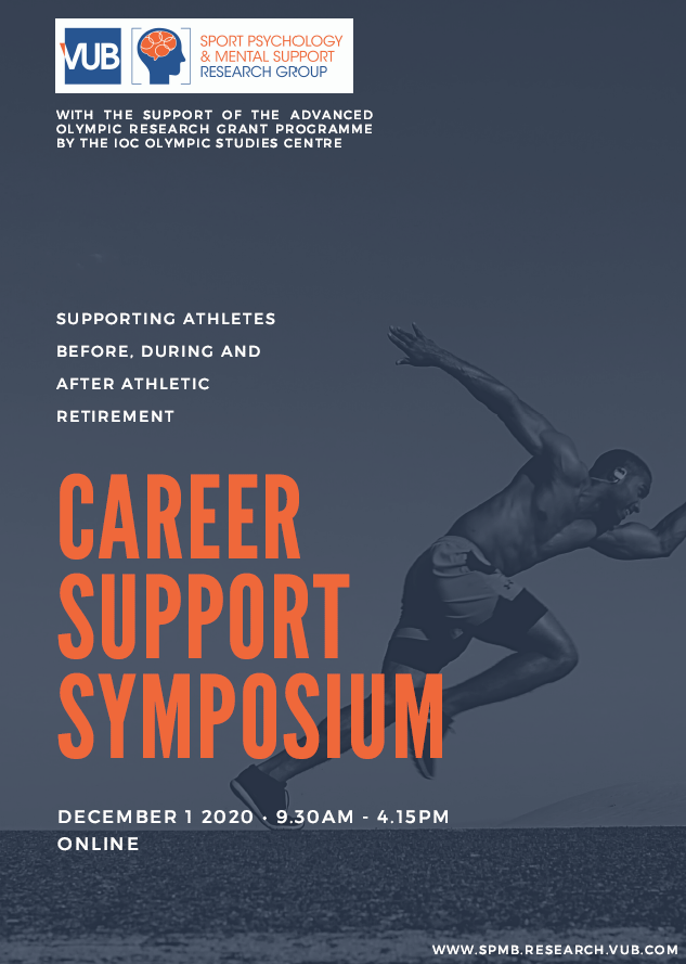 FEPSAC_MC's tweet photo. 👩‍💻@TopsportVUB is organising an Online Career Symposium "Supporting Athletes Before, During and After Athletic Retirement" based on @iocmedia project. Presenters include athletes, researchers and practitioners in the field of sport.
Date: 1st DEC
Reg.: https://t.co/G1JrqQrOx9 https://t.co/MzgbOrU390