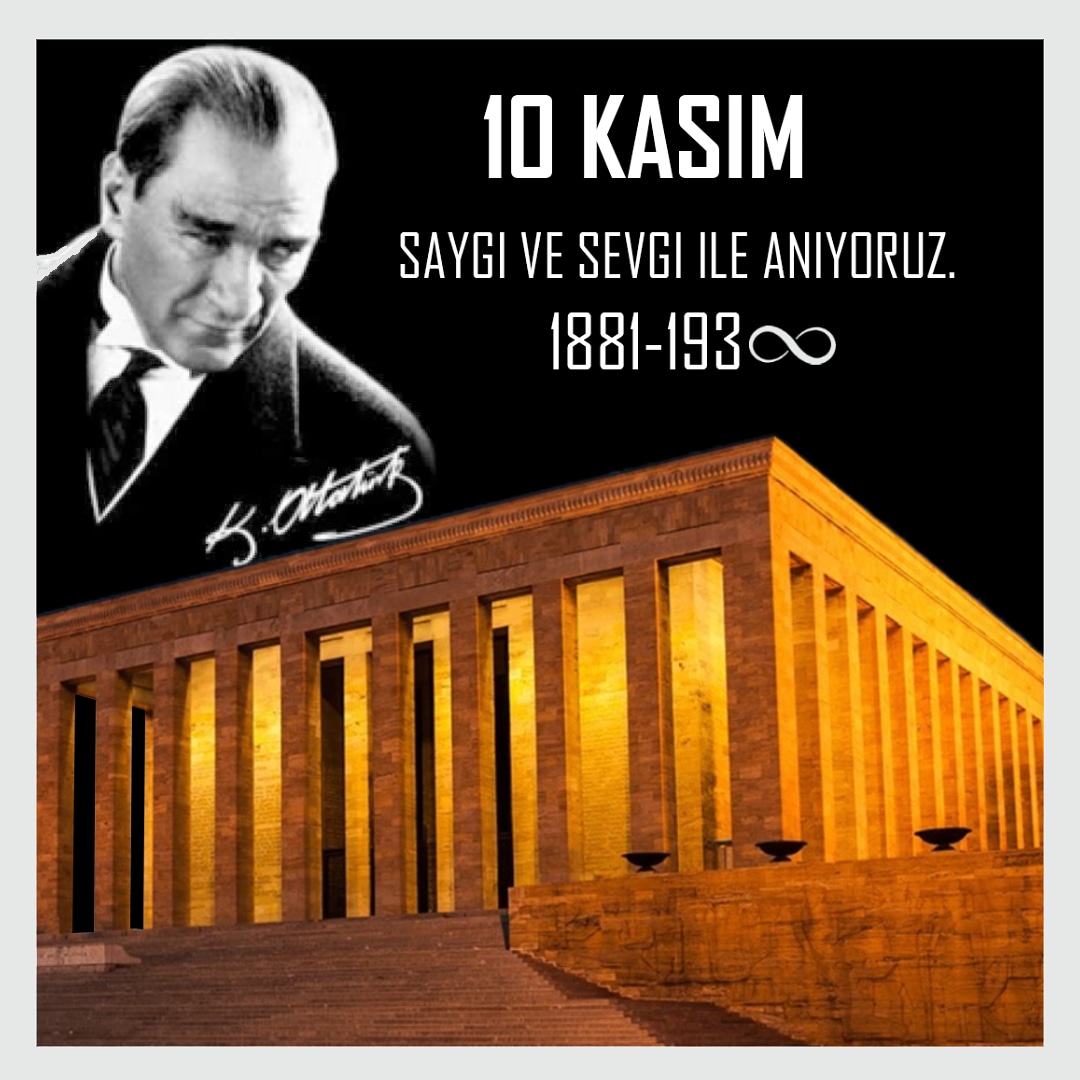 Sonsuz saygı, sevgi ve özlemle anıyoruz.
.
#10kasım #saydısevgiveozlemle #anıyoruz #pride