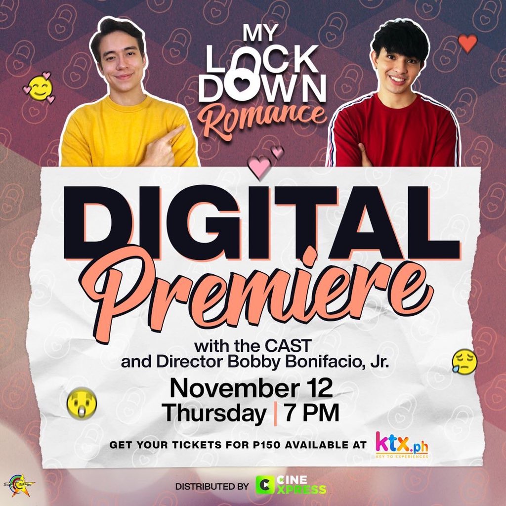 jmsnblake's tweet photo. Bes, labasan na ng feels sa #MLDR Digital Premiere! Makakasabay niyo kami nila Joaa Constancia, Gab Pangilinan and Direk Bobby Bonifacio Jr. na mapapanood ang #MLDR, distributed by Cinexpress! Get your tickets, now na sa https://t.co/vEslQwYxTy! #MyLDRDigitalPremiere https://t.co/QtmRR2kUD0