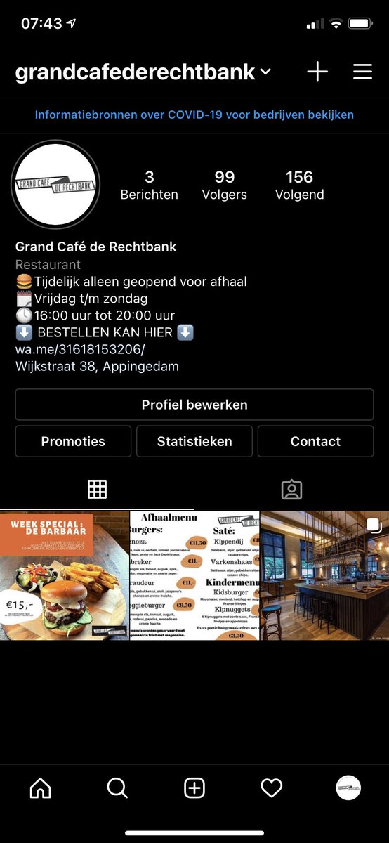 cafededoofpot's tweet photo. Volg nu ook Grand Café de Rechtbank op instagram! https://t.co/yop66KLrKM