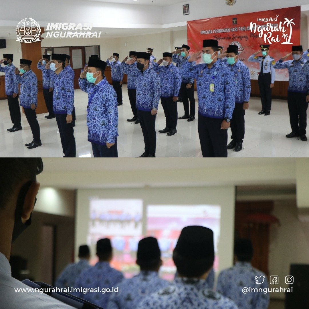 imngurahrai's tweet photo. Kalo kata Bung Karno "JAS MERAH" jangan sekali-sekali melupakan sejarah.
Kamu punya pahlawan nasional favorit? Sebutin di kolom komentar ya.
#HariPahlawan #upacara #korpri #zoom #daring #imigrasi #ngurahrai #bali #arfr https://t.co/4lA6jPzOck