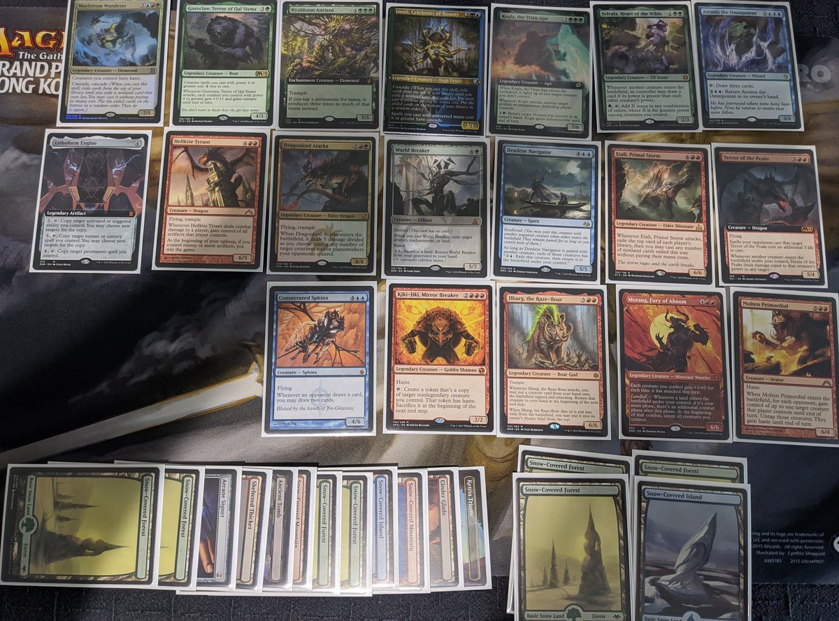 We are going to be very good friends Imoti, you me and the Wanderer 
#MTG #CommanderLegends #MTGedh