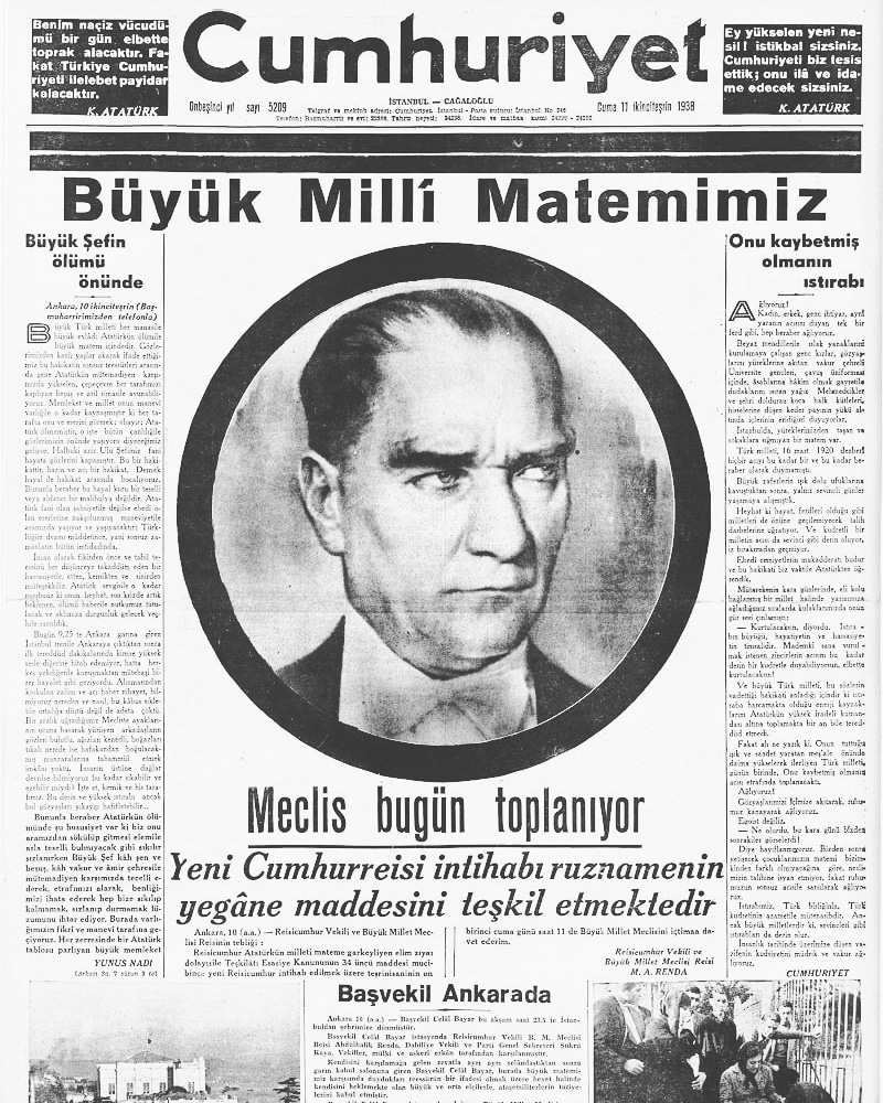 edizm's tweet photo. İlk günkü acıyla... Saygıyla... Özlemle...#10Kasim1938 https://t.co/2UrDcW8g8y