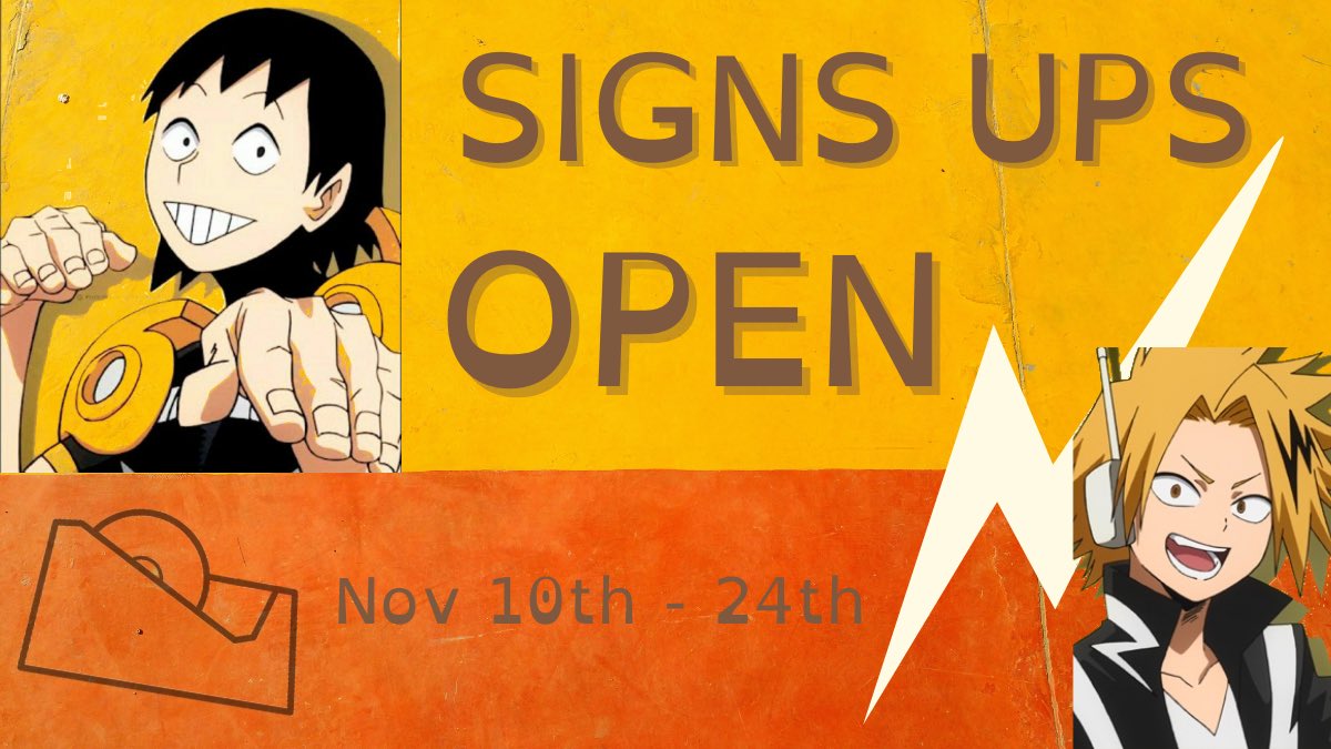 KmsrExchange's tweet photo. 🔶 SIGN UPS ARE NOW OPEN 🔶

Sign ups for the kamisero exchange are open! You can sign up here 

https://t.co/hTP7fAXUcv https://t.co/noZgq3lLAZ