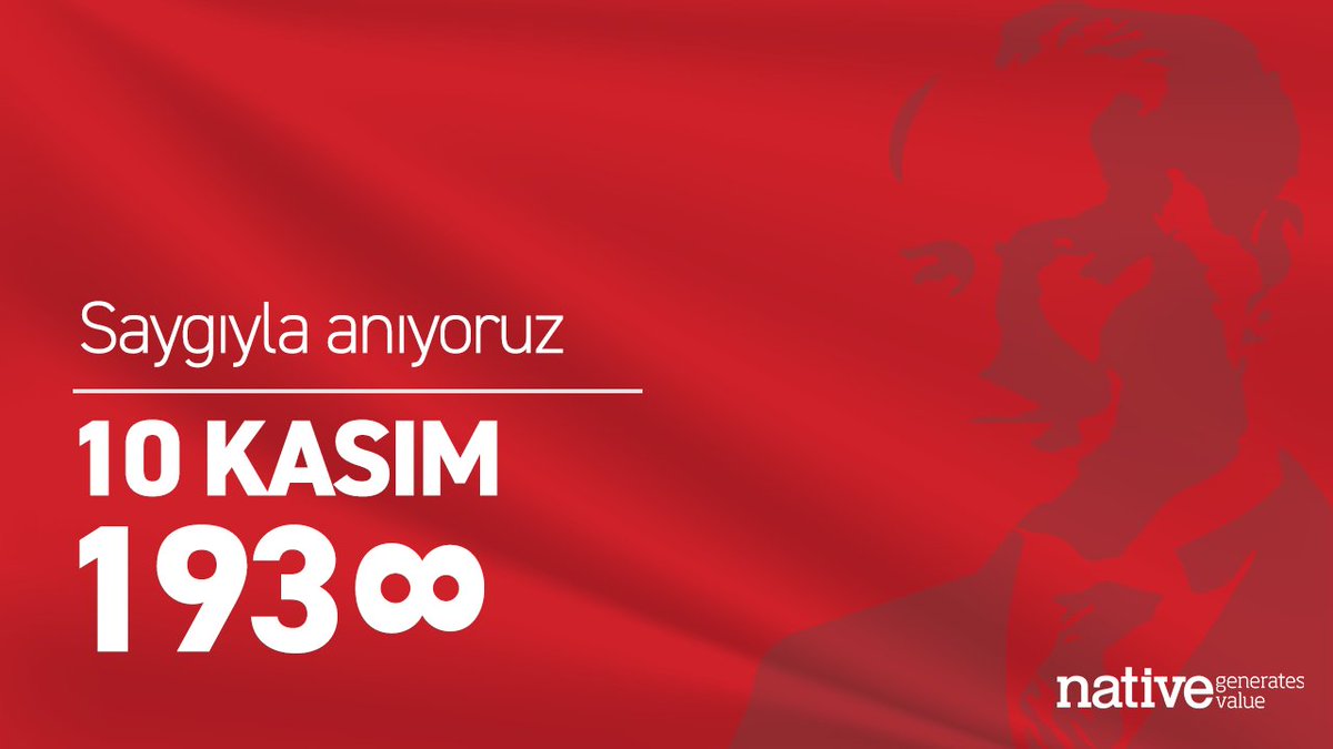 Ulu Önder Gazi Mustafa Kemal Atatürk’ü aramızdan ayrılışının 82. yılında sevgi, saygı ve özlemle anıyoruz. #10Kasım