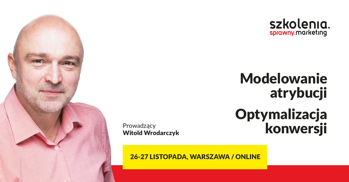 AdequateAgency's tweet photo. Kolejne szkolenia @Wrodarczyk z ☑modelowania atrybucji i ☑optymalizacji konwersji już 📆 26 i 27 listopada. Udział w nich sprawi, że na swoje kampanie spojrzysz z zupełnie innej perspektywy i zrozumiesz, jak maksymalizować zyski 💵 Rejestracja 👉 https://t.co/2thOH97Y6Z https://t.co/GmKgcwlQlB