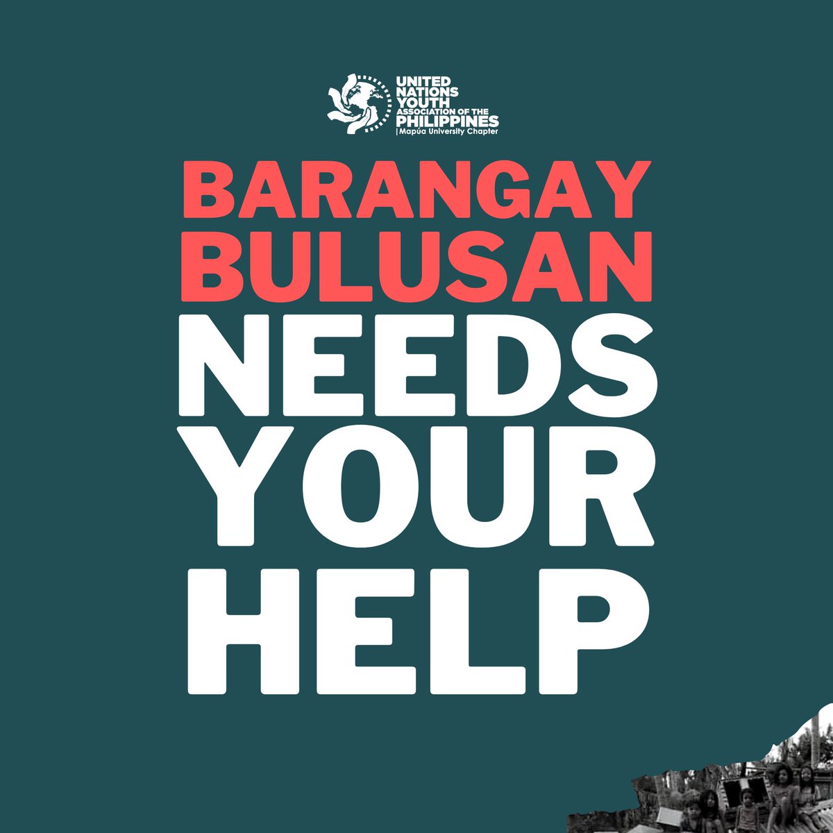 UNYAPmuc's tweet photo. With the recent Typhoon Rolly, one of the most affected areas is Libon, Albay in the Bicol Region. The organization would like to ask for your help in providing food items and construction materials for the residents of Barangay Bulusan in Libon, Albay. https://t.co/aSMHvNQsig