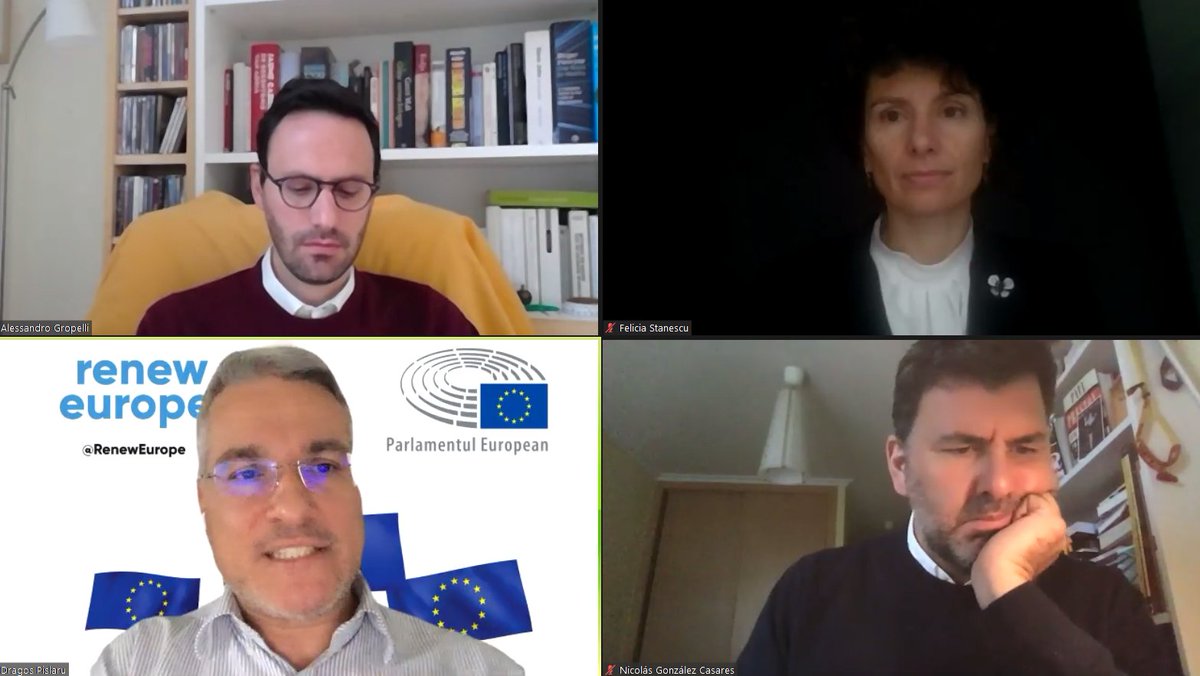 connecteuropex's tweet photo. #Digital will continue to change completely the way we live 👨‍👩‍👧‍👦, work 🏭, do shopping 🛒, interact with public administrations 🏢. Our way forward deserves a different treatment of natural resources, added @dragos_pislaru #GreenDigitalRecovery https://t.co/y2ZM1y3HsK