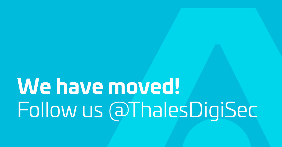 We've moved! (@gemalto) on Twitter photo This account is no longer active. Follow <a href="/ThalesDigiSec/">Thales Cyber and Digital</a> for identity and data security information. This account is no longer active. Follow <a href="/ThalesDigiSec/">Thales Cyber and Digital</a> for identity and data security information.