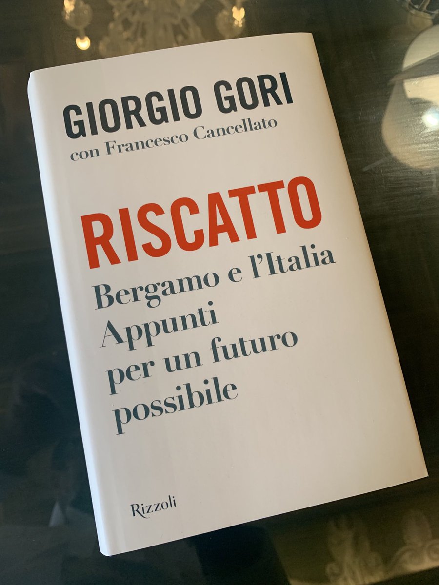 giorgio_gori's tweet photo. Ci siamo: RISCATTO è da oggi in libreria e negli store online. 
Parla del #Covid, necessariamente, e di #Bergamo. Ma prova anche a ragionare sul dopo, sui tanti problemi del nostro Paese e su ciò che concretamente possiamo fare per affrontarli. Spero vi possa interessare. https://t.co/0RZH8l7Myx