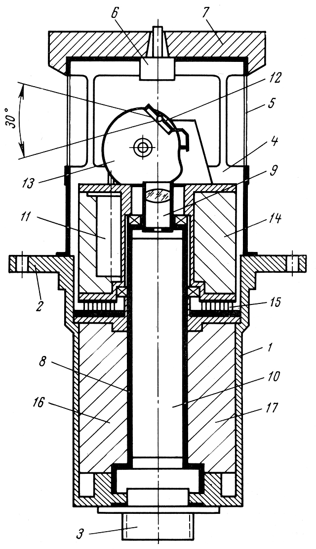 The rover's batteries were charged by gallium arsenide solar panels. It had four cycloramic cameras that scanned panoramic images, and two television cameras in front used for navigation. The wheel and motor assembly, and the cycloramic camera shown here.