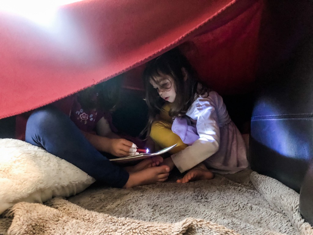 BSB_EarlyYears's tweet photo. After reading The Colour Monster in our Live KG session yesterday, the children made happy reading dens, some even created coloured playdough experiments. A great start to Week 2 #continuouslearningprovision #bsblife https://t.co/qmH0bpYHo0