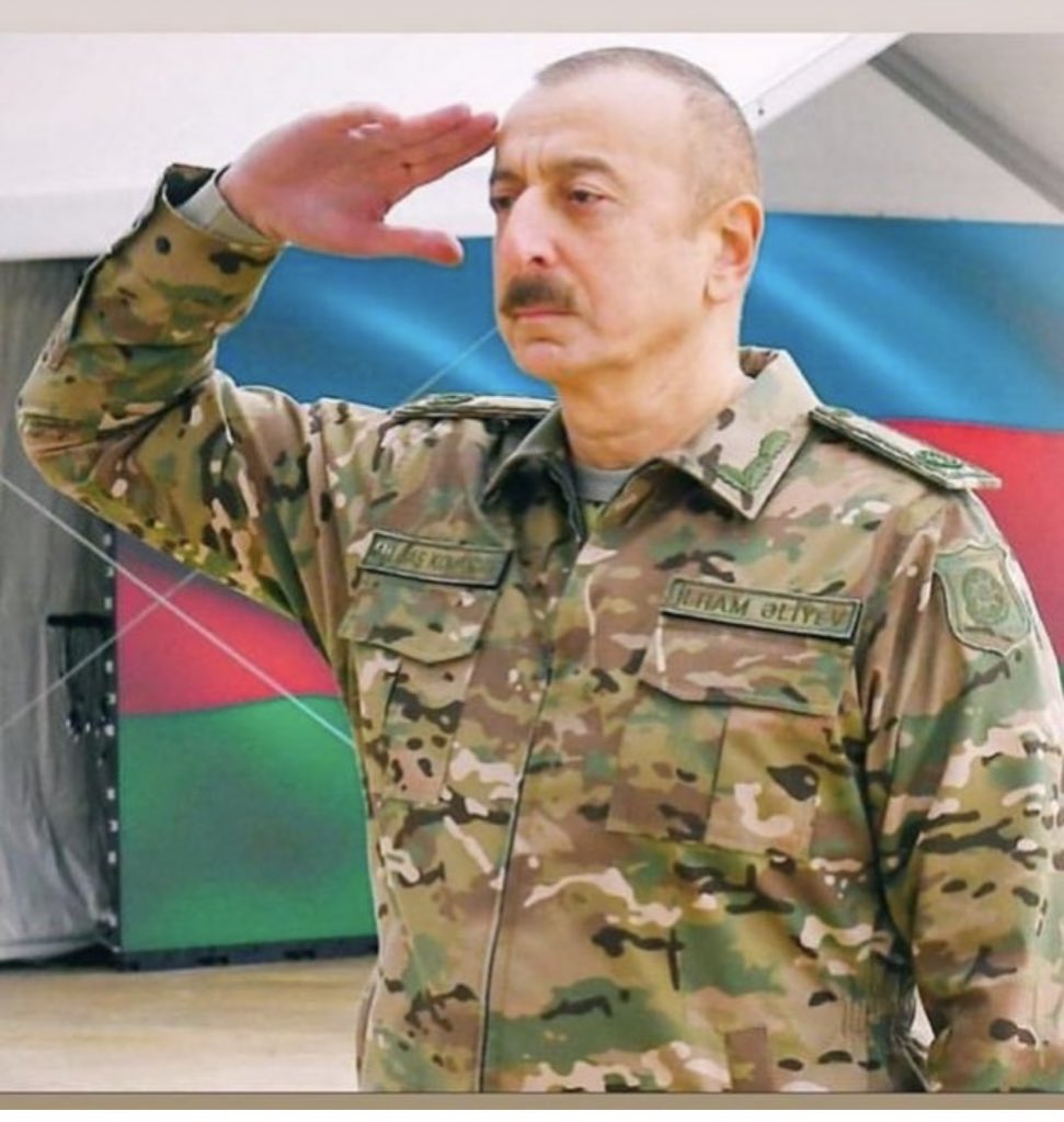 Спасибо огромное за всё Господин Президент! Низкий вам поклон! #KarabakhBelongsToAzerbaijan #KarabakhisAzerbaijan 🇦🇿🇦🇿🇦🇿❤️❤️❤️