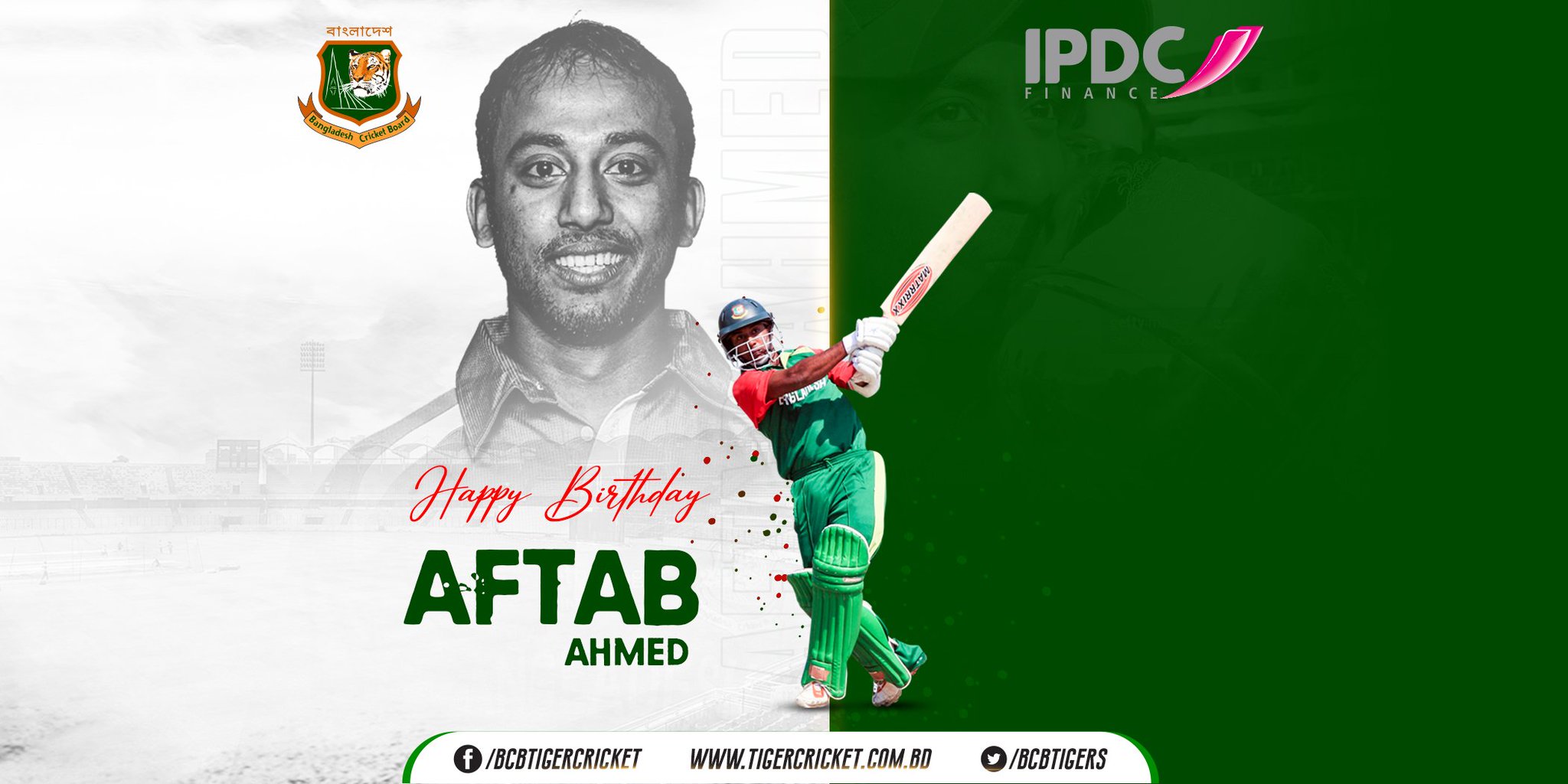  : Happy Birthday to our very own Aftab Ahmed.  (via message 