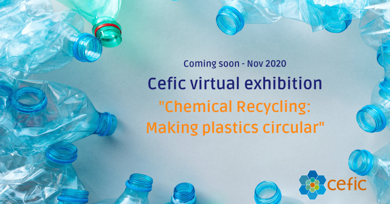 Virtual exhibition of <a href="/Cefic/">Cefic</a> on Chemical Recycling of #Plastics is now live: check it out under tinyurl.com/y233d973. 
#CircularEconomy #EUGreenDeal