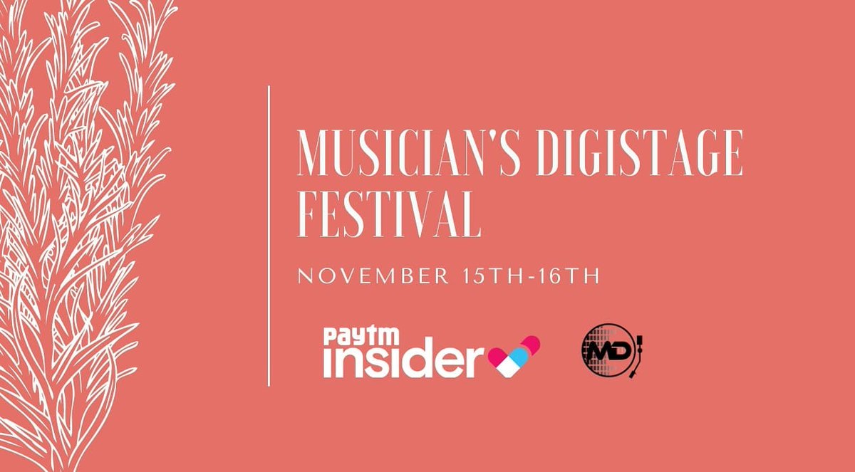DigistageS's tweet photo. We're back now with an amazing &amp; wonderful Music Festival • MUSICIAN'S DIGISTAGE FESTIVAL • at your own place to light up your #festive season with incredible Talents!
@paytminsider
Stay Tuned💕
#digistage #musiciansdigistage #diwali #indianclassicalmusic #indianartists https://t.co/HAkgduKEJS