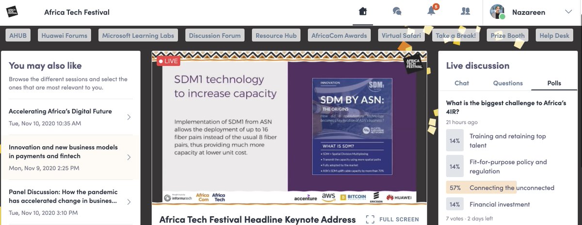 Joining Day 2 of #AfricaTechFestival today. Representing as a proudly South African organisation focused on technology research and training, and AI Ethics consulting.