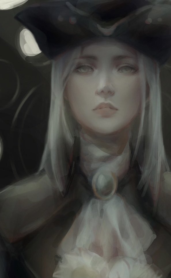 Trying out the psychology trick of “posting WIP pictures as self-encouragement to finish the entire painting” and hoping it would work because this is going to take some time...