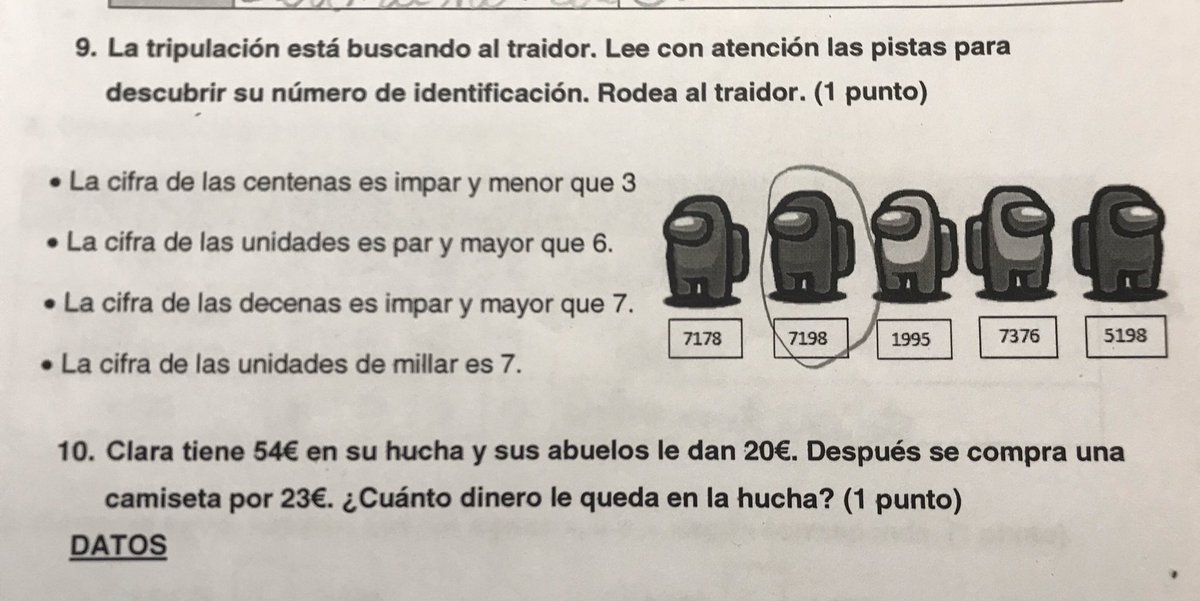 RodriiGarcia95's tweet photo. primer examen, quise poner un guiño a mis alumnos https://t.co/pN9ExSzEu2