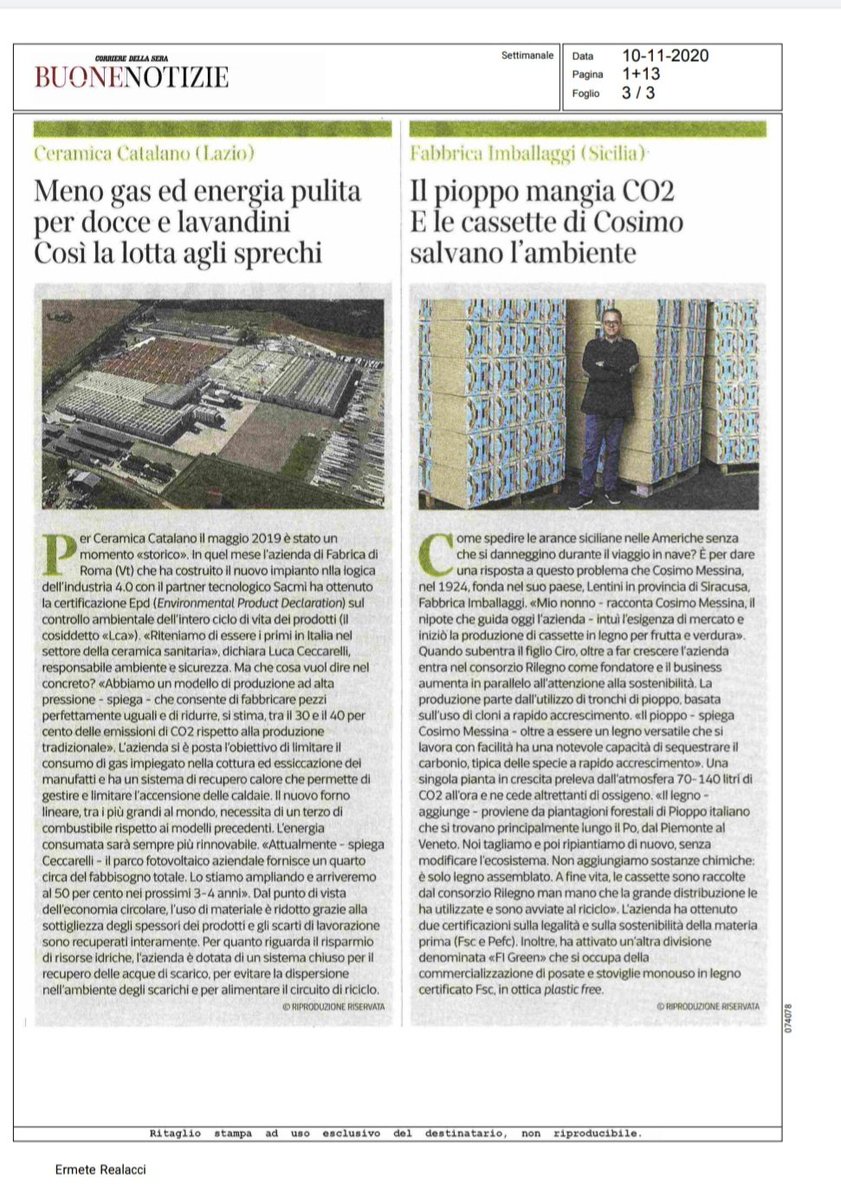 Come afferma il #ManifestodiAssisi affrontare con coraggio la crisi climatica è anche l'occasione per costruire un'economia e una società più a misura d'uomo e per questo più capace di futuro. #GreenItaly ci racconta un'Italia che può affrontare questa sfida.<a href="/SymbolaFondazio/">Fondazione Symbola</a>