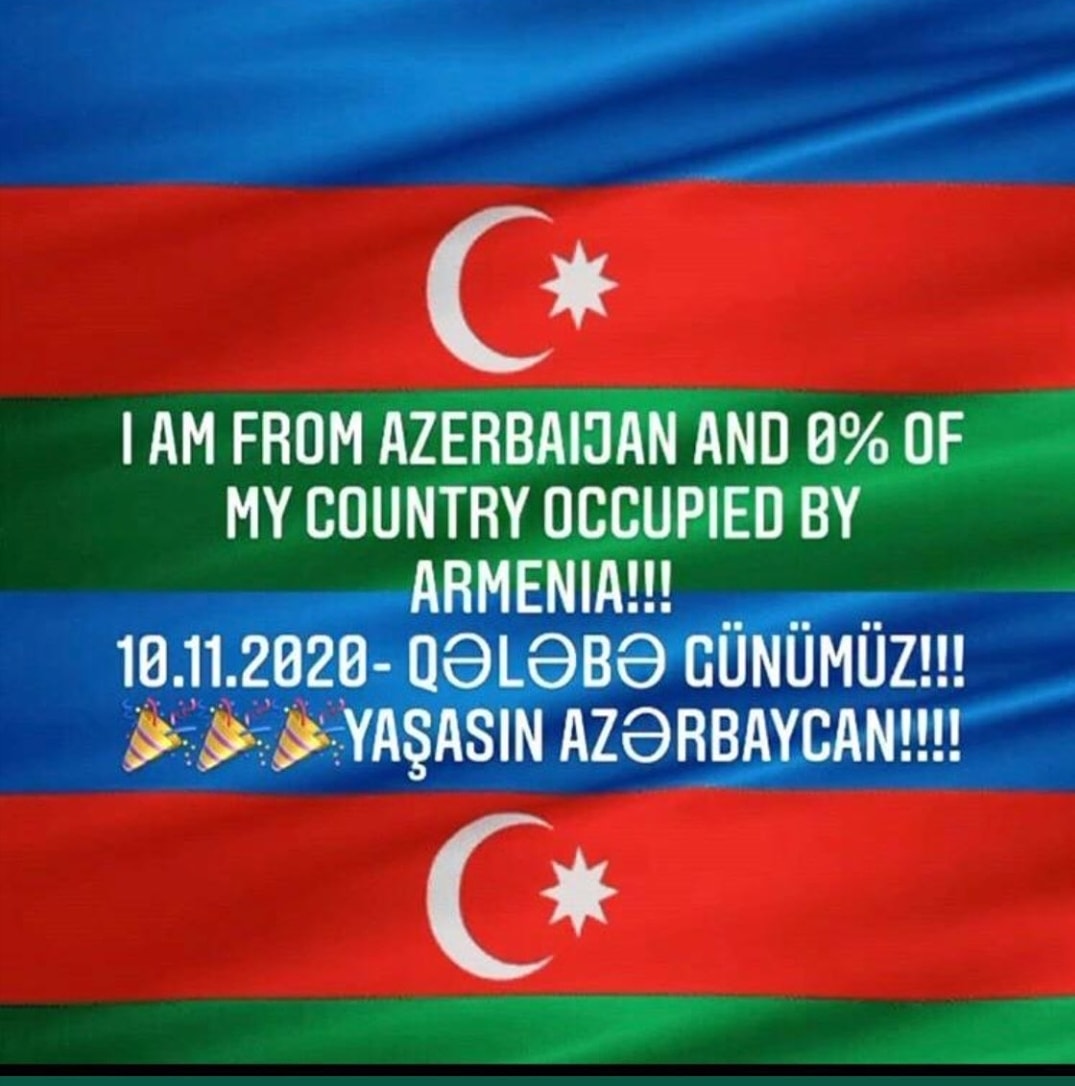 Aysel83083312's tweet photo. 🥳🥳🥳🥳🎉🇦🇿🇹🇷❤ https://t.co/ednRZLRVUH
