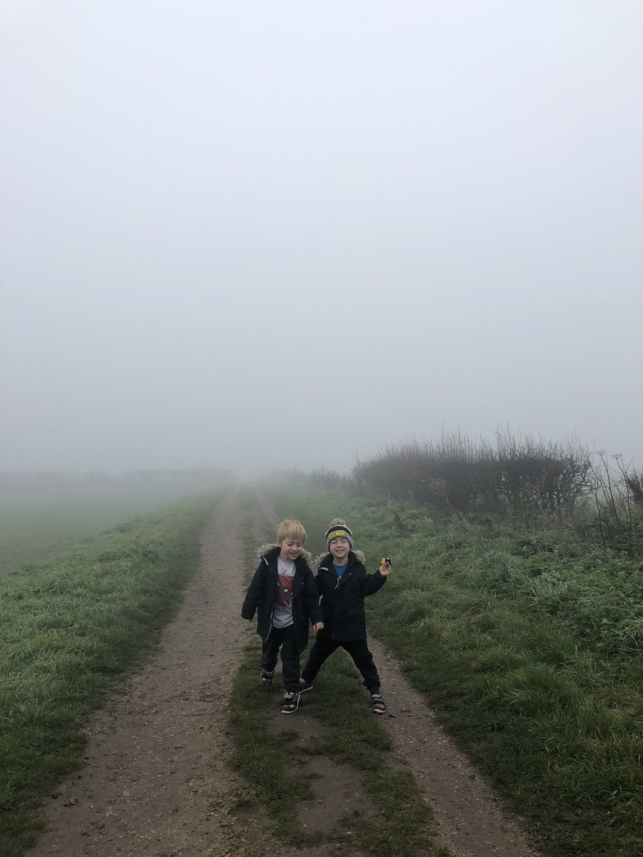 Foggy walks this weekend for <a href="/Conference_Care/">Conference Care</a> charity challenge and also <a href="/F2MerlinClass/">F2 Merlin Class</a> homework! Multitasking is my middle name 😋