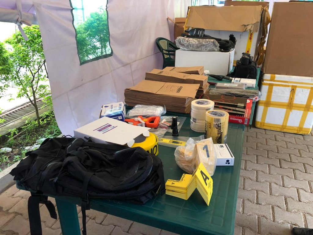 kta_law's tweet photo. Our Partners and clients in collaboration with Uganda Wildlife Authority engaged U.W.A staff in a training session on wildlife crime investigation.
Special thanks to @SpaceforGiants Giants who donated  equipment to help in these investigations. https://t.co/4tXfqfn98Y