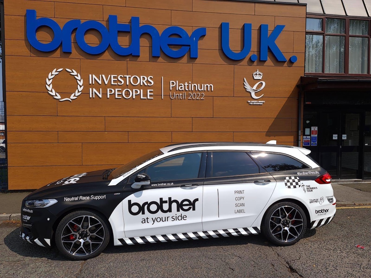 Back to front. After the unveiling of the 2021 National Road Series, we're delighted to confirm that our new fleet of Neutral Service p/b <a href="/Brother_UK/">Brother UK</a> vehicles will be at the side of the elite men and women competing in <a href="/BritishCycling/">British Cycling</a>'s flagship domestic road series. #AtYourSide