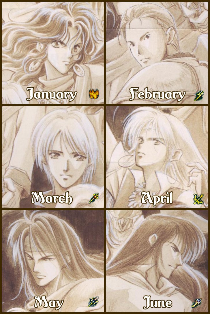 JugdralCalendar's tweet photo. We are keen to announce that apps are open for the 2021 Jugdral Calendar! ⚔️
Based on the 12 Holy Warriors of FE4/5, we are creating a digital calendar where each month is represented by one of the crusaders and their descendants. Guidelines and apply form below 👇

#FE4 #FE5 #FE https://t.co/N2LzExRXDG