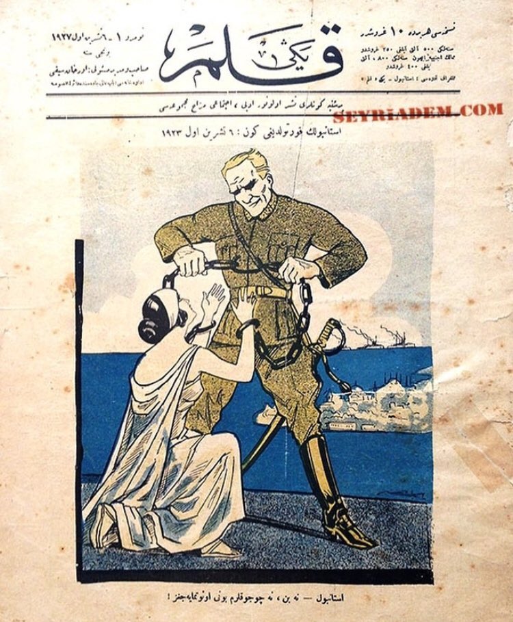 Yobaz zihniyetin Atatürk’ü sevmemesinin en büyük nedeni kadının zincirlerini kırmasıdır. Çünkü kadın toplumun tamamını doğrudan etkiler, kadın öğrenirse çocuğuna da öğretir. İşte bu yüzden yobazın en büyük iki korkusu Atatürk ve kadındır!

#Atamİzindeyiz #Hatırlayacağız