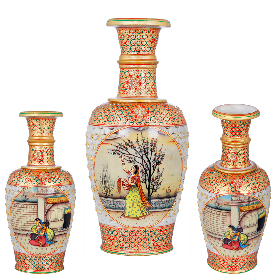 exoticindiaart's tweet photo. Get White Marble Vase Decorated With Paintings and Latticework
Visit for product: https://t.co/k1h7joGoXl
Stone: https://t.co/6mivxEqTV8
Sculpture: https://t.co/9RQ82toZCN
#sculptures #marbleart #vaseart #vase #decoratedvase #printedsculptures #designervase https://t.co/lC3GFPjUbO