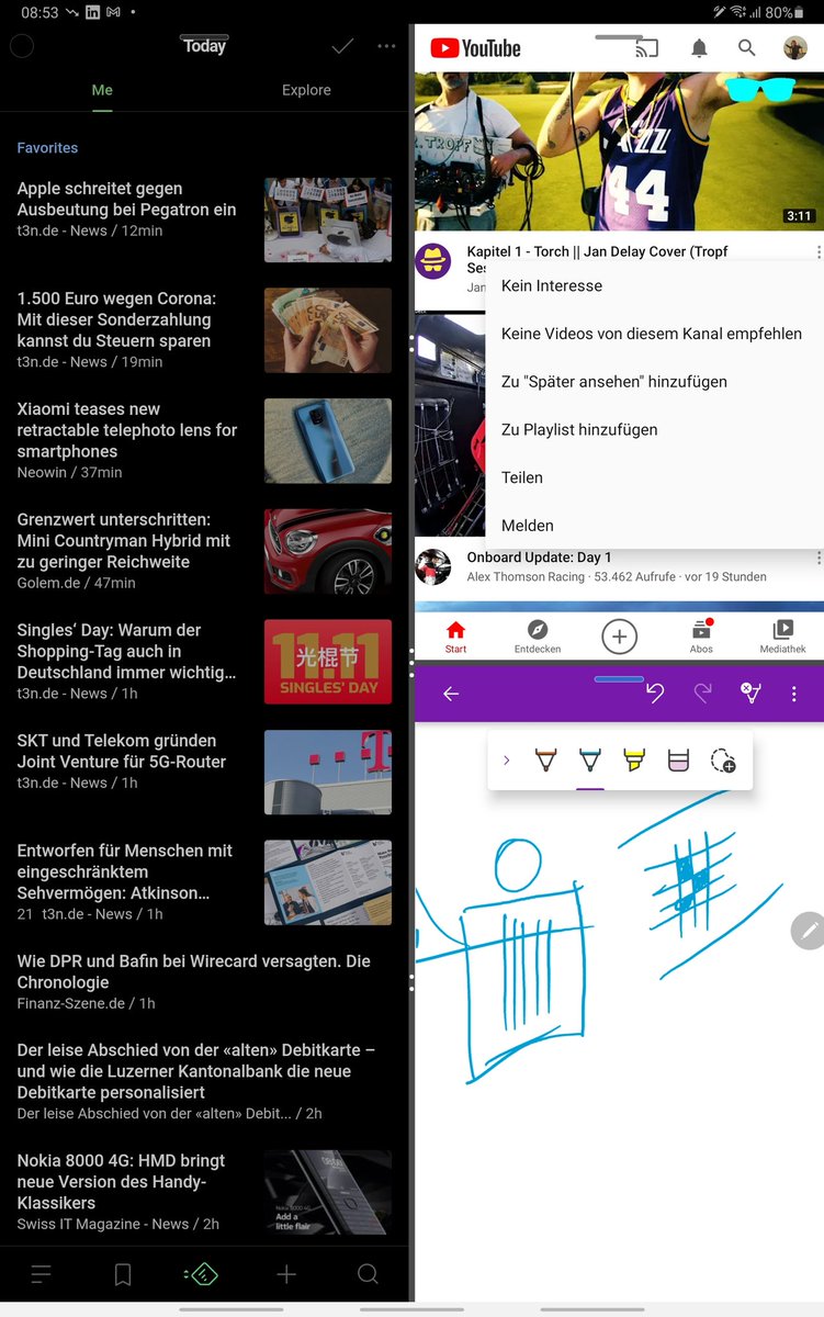hamzza's tweet image. Uuuu. This is nice. #SamsungPen and #SamsungUI 🤩