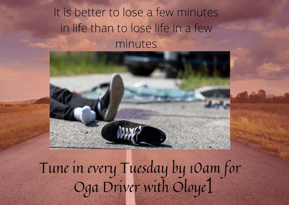 RoyalFM951's tweet photo. Good morning folks....its Tuesday & its another day for #OgaDriver with Oloye1 @PrinceOloye1
Tune in by 10am today for another episode of the safety show!
.
.
#safetyfirst #safetyalways #oga #OgaDriver #naijaroad #naija #driver #rider #roaduser #royalfamily #royalfm #frsc #Trafic https://t.co/O9jSscBiMA