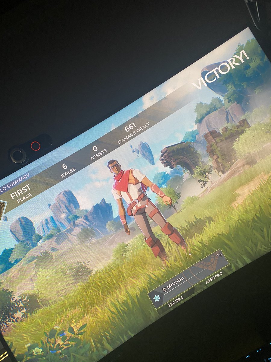 oceMrUnDu's tweet photo. 6 kill dub for the first game on, catch me streaming @PlaySpellbreak on @Twitch tonight! https://t.co/G8yJF7NEgd