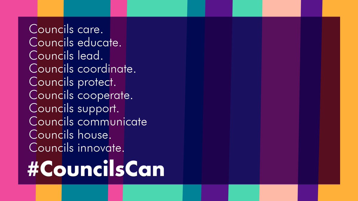  Today is  #CouncilsCan day where we celebrate the best of  #localgovThis year councils pulled out all the stops in stepping up to the national effort in combating  #COVID19  Below are some brilliant examples of how county authorities helped their communities through: