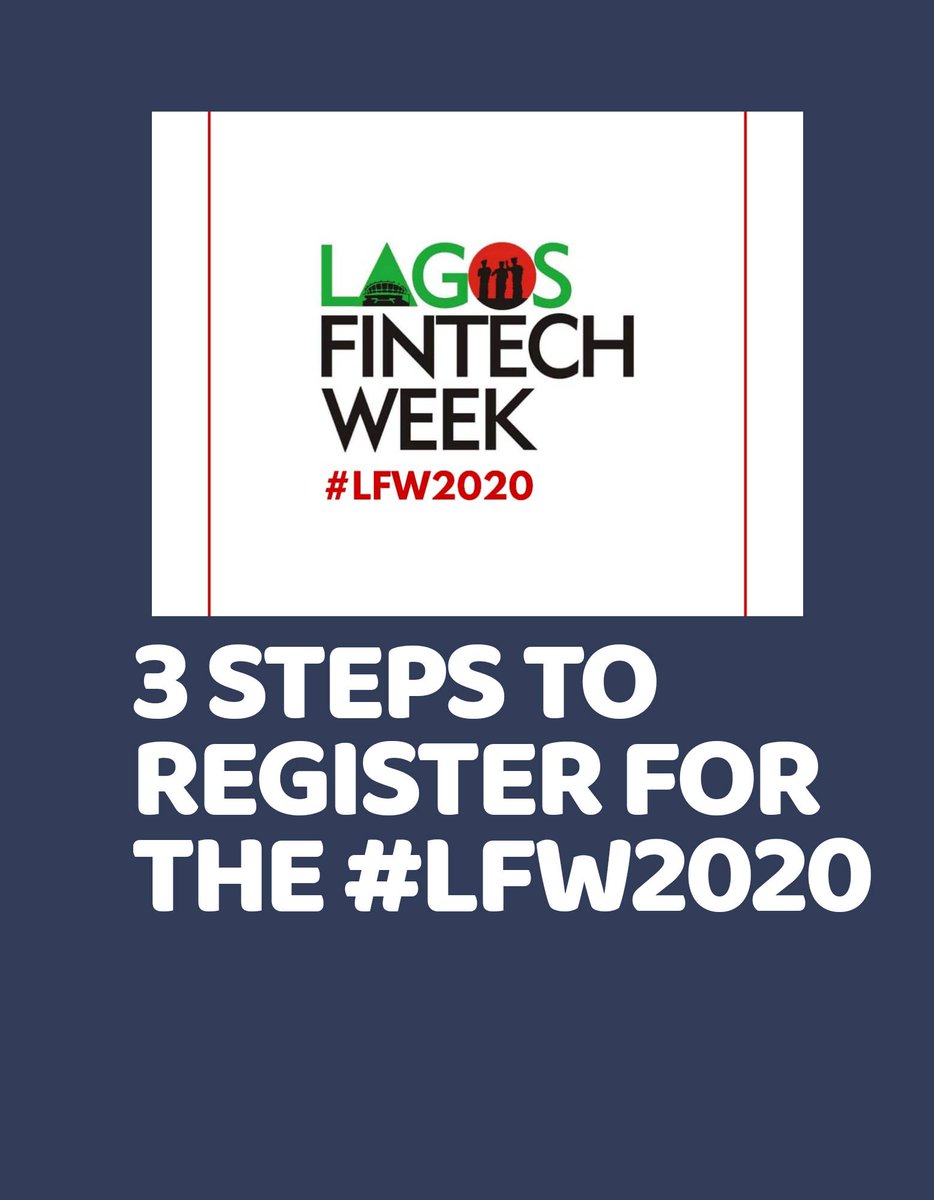 FintechWeekLag's tweet photo. WE ARE LIVE🙌🏿🙌🏿🙌🏿🙌🏿!
Still yet to register for the first virtual #lagosfintechweek2020 ? Click this link👇🏿👇🏿

https://t.co/x4gRQR5Gqg

#LFW2020 
#Lagosfintechweek2020 https://t.co/F5qDfFugyd